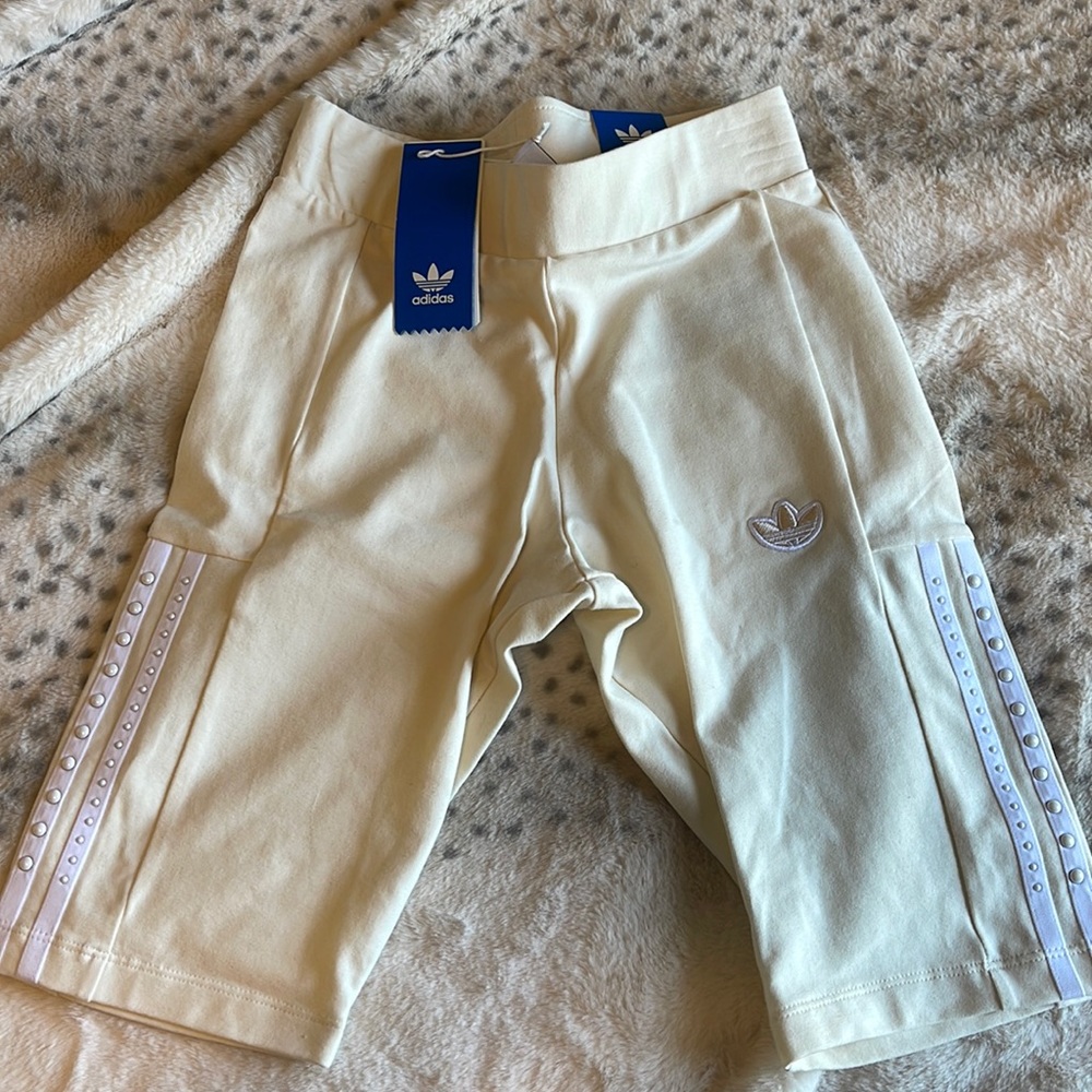 NWT! ADIDAS Biker Shorts - XS